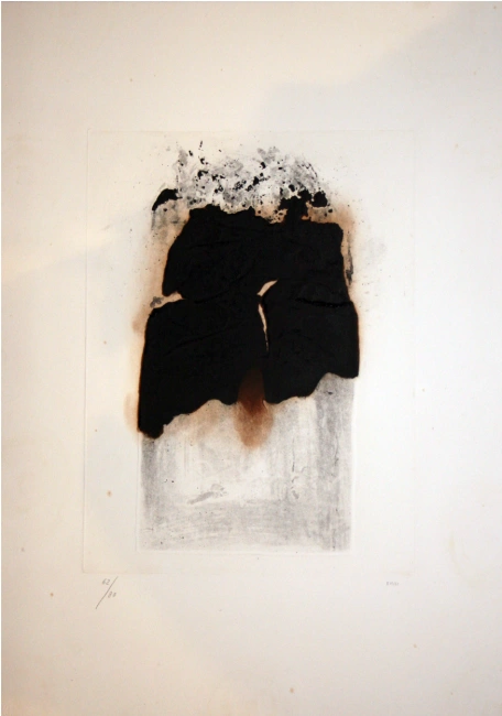 Alberto Burri - Combustione 1